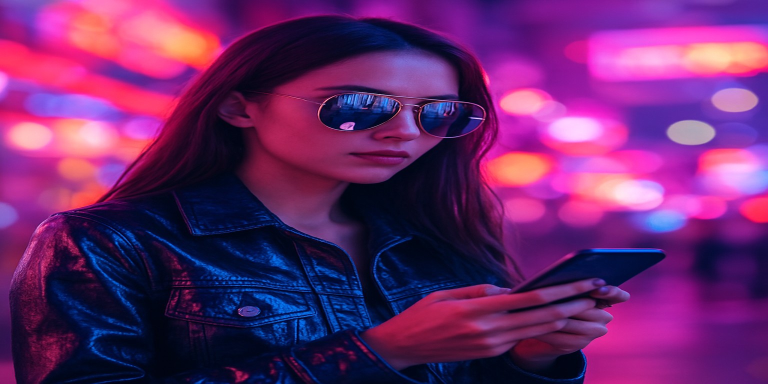 একজন নারী এভিয়েটর গেমটি উপভোগ করছেন